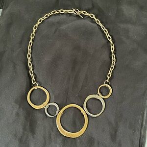 PA Artisan Made Mixed Metal Necklace